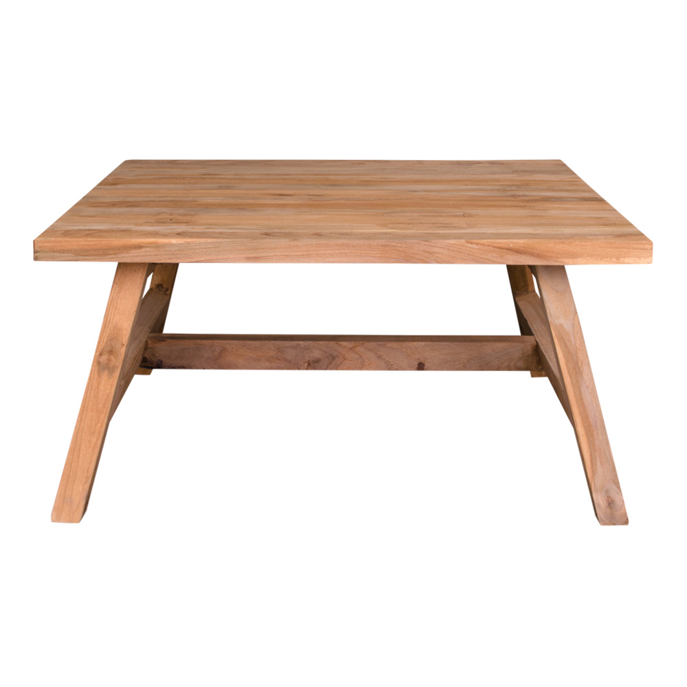 Rio sofabord 80 x 80 cm, massiv teak sofaborde i massiv træ ... Sofabord 80 cm
