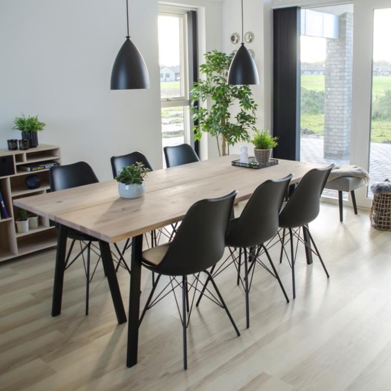 Hyde 3 cm. planke spisebord, tre størrelser, olieret plankeborde ... Køkken inspiration og indretningstips